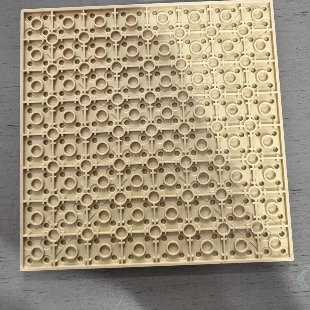 Genuine LEGO Khaki Beige Plate 16x16 Stud Baseplate Part 91405 5x5 Building